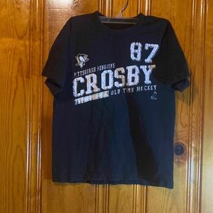 Old Time Hockey Sidney Crosby Kids Tee